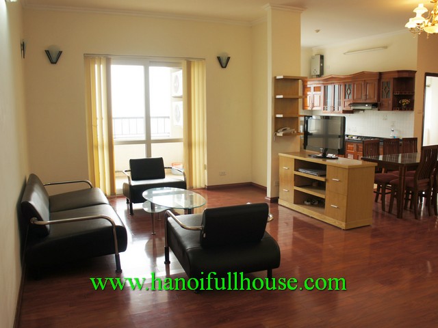 Apartment in Vimeco Hanoi rentals. Fully furnished 3 bedroom apartment
